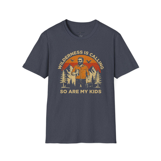 Wilderness is Calling So Are My Kids T-Shirt