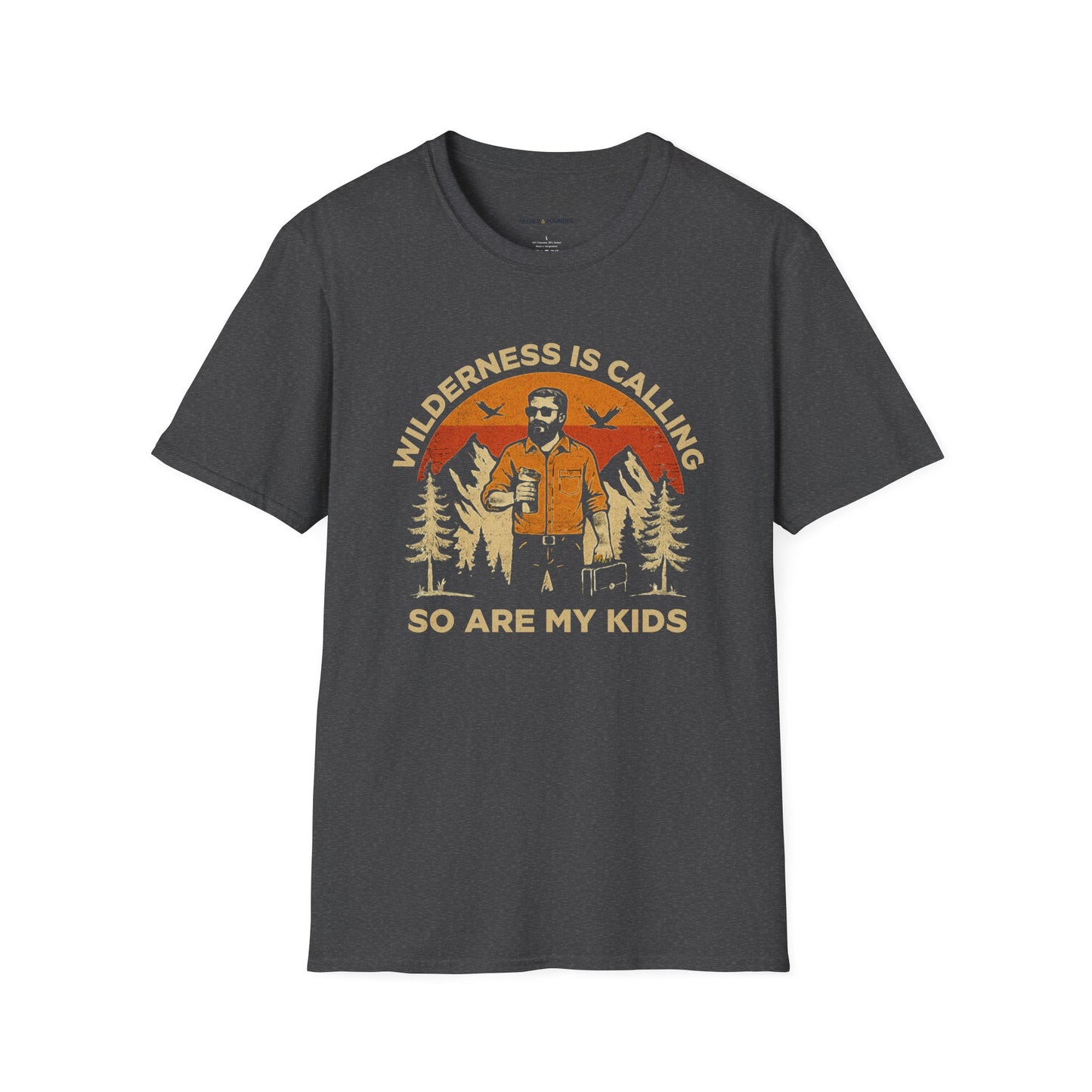 Wilderness is Calling So Are My Kids T-Shirt