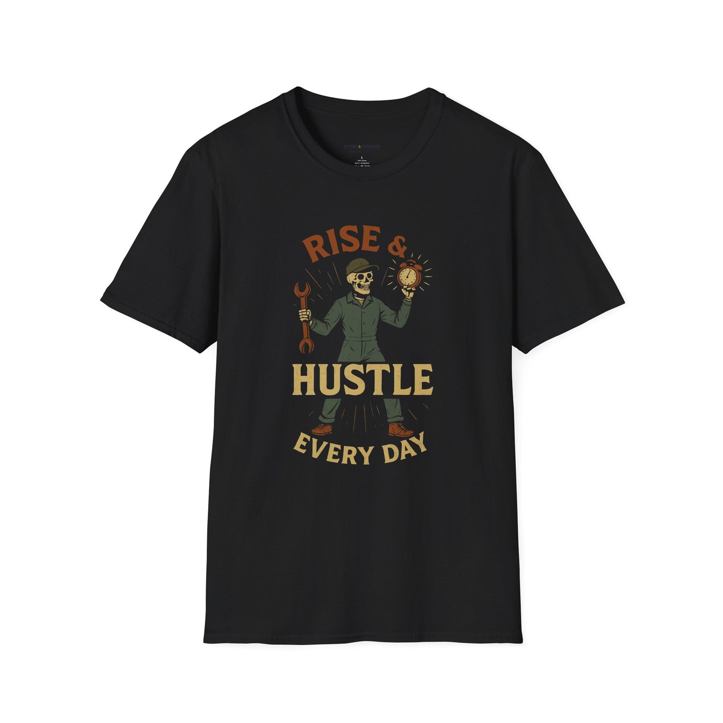 Rise And Grind Dad T-Shirt