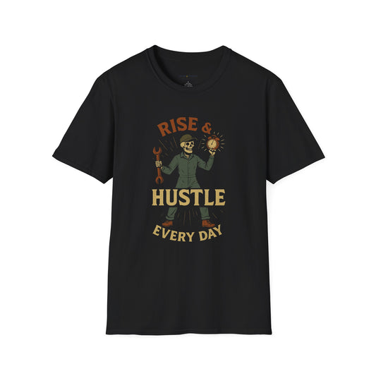 Rise And Grind Dad T-Shirt
