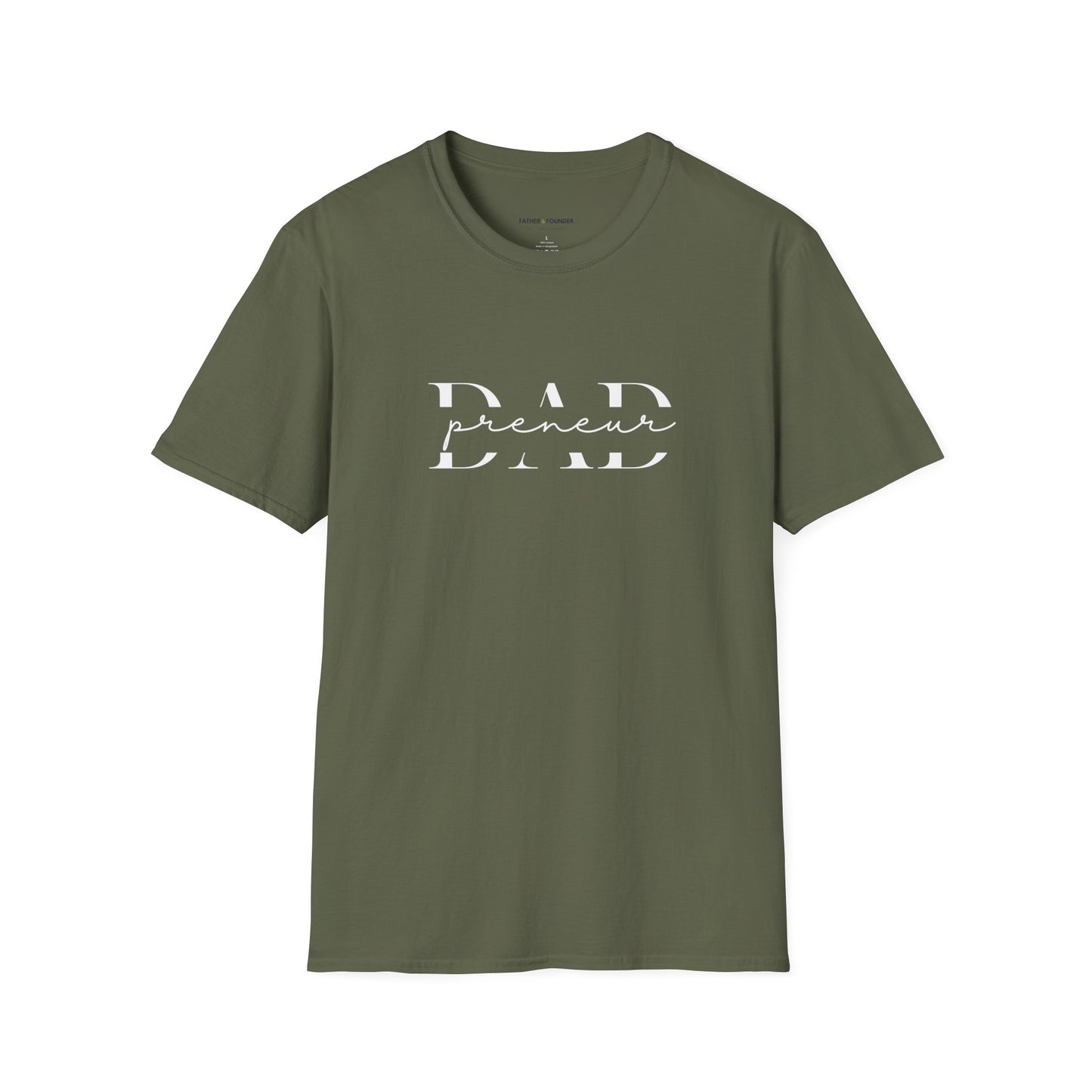Dadpreneur Script T-Shirt
