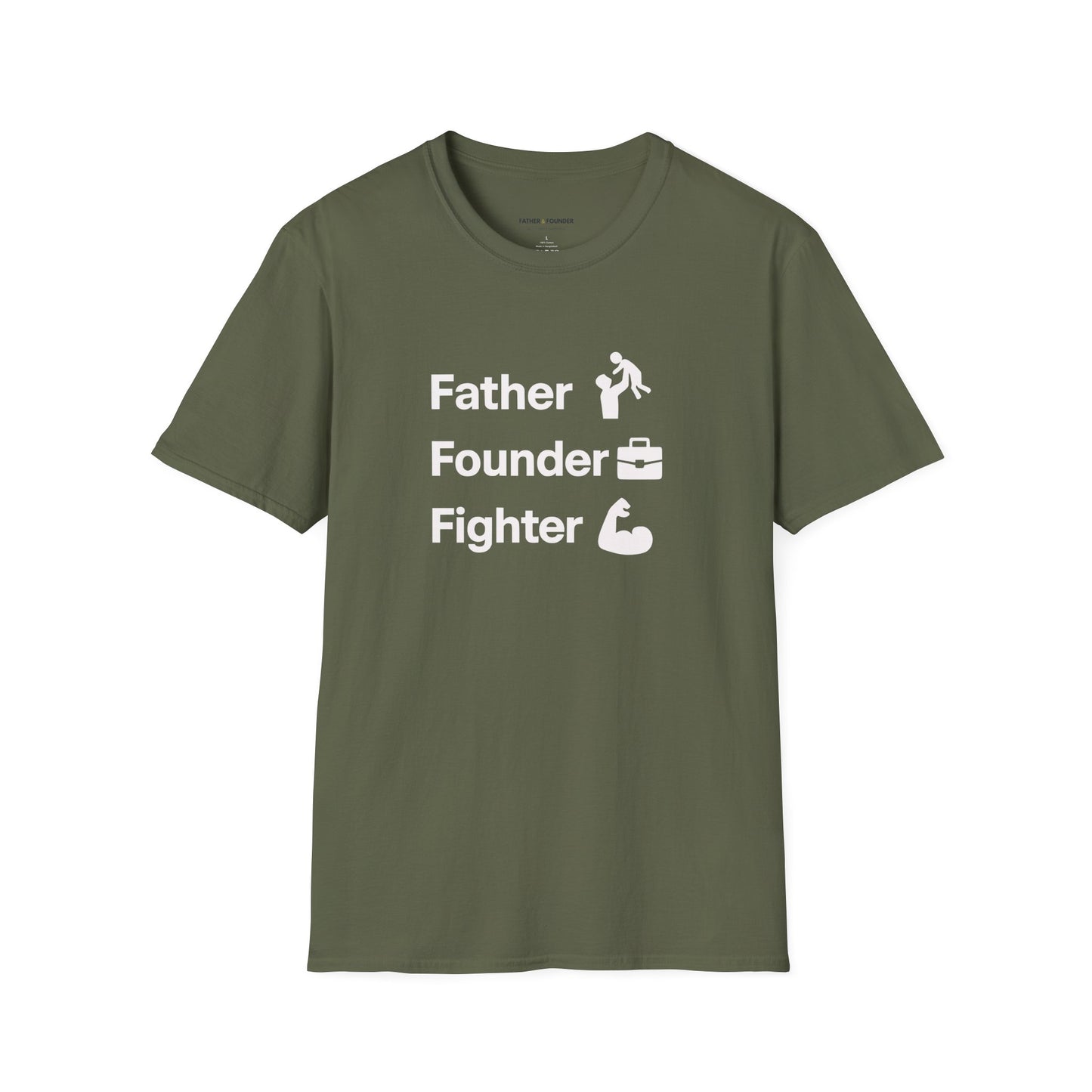 Father Founder Fighter T-Shirt