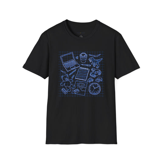 Blueprint of a Dadpreneur T-Shirt