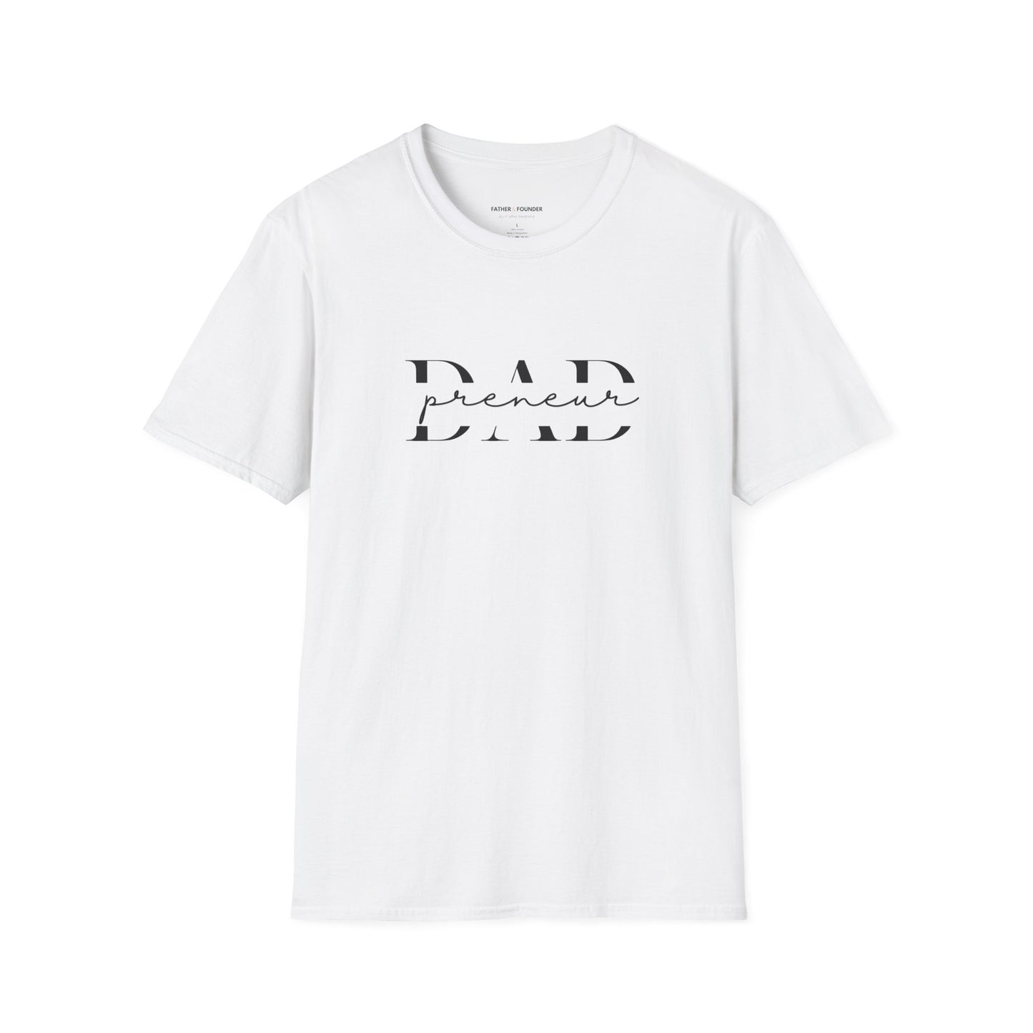 Dadpreneur Script T-Shirt