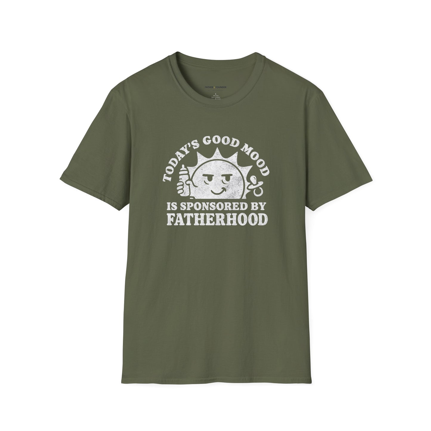 Sponsored By Fatherhood T-Shirt