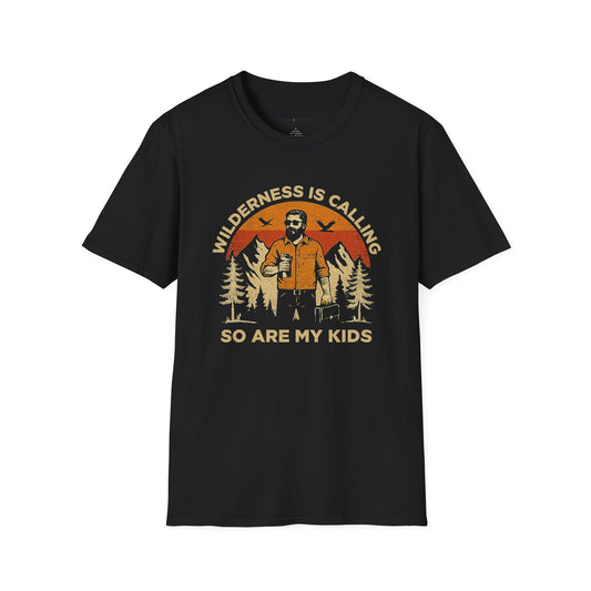 Wilderness is Calling So Are My Kids T-Shirt
