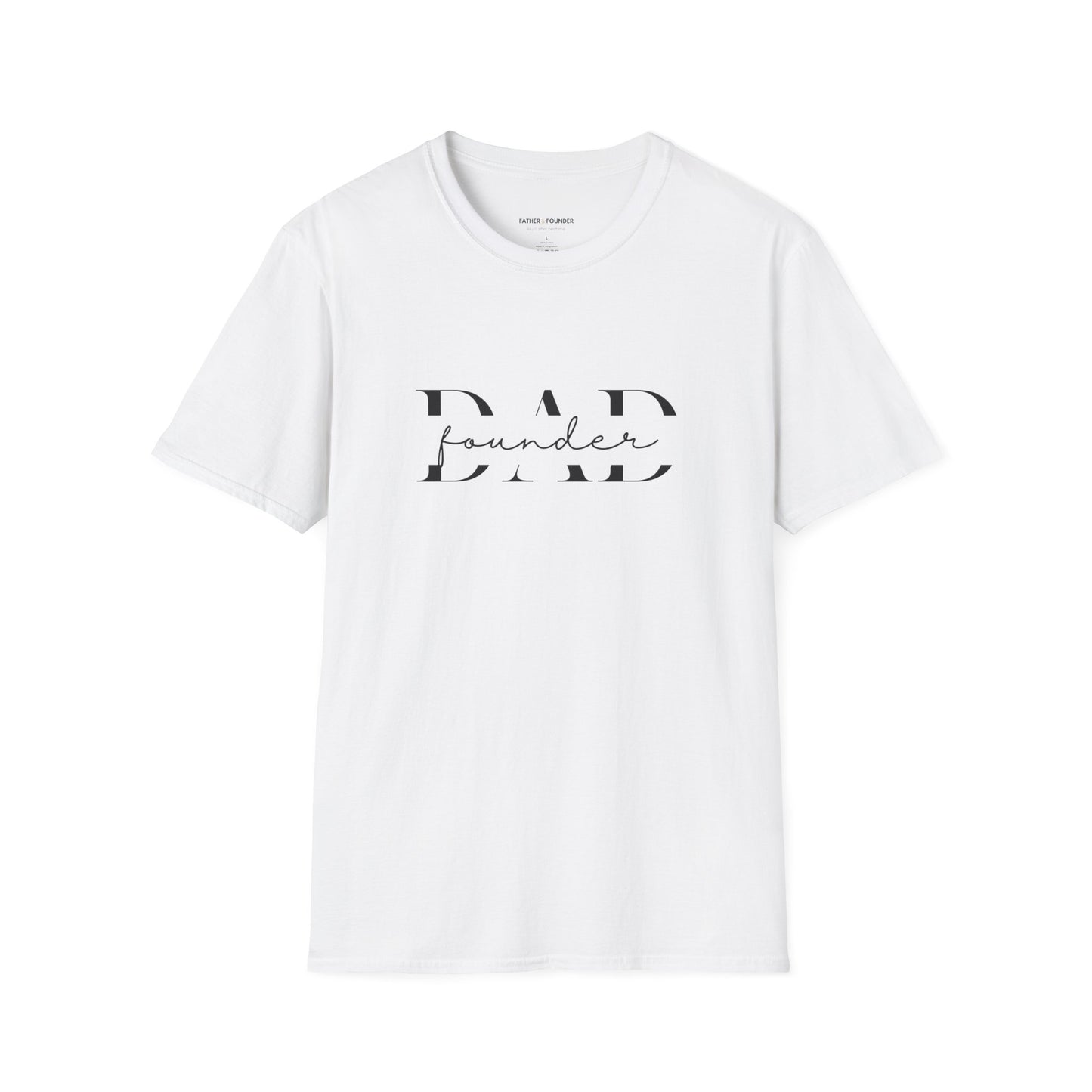 Dad Founder Script T-Shirt